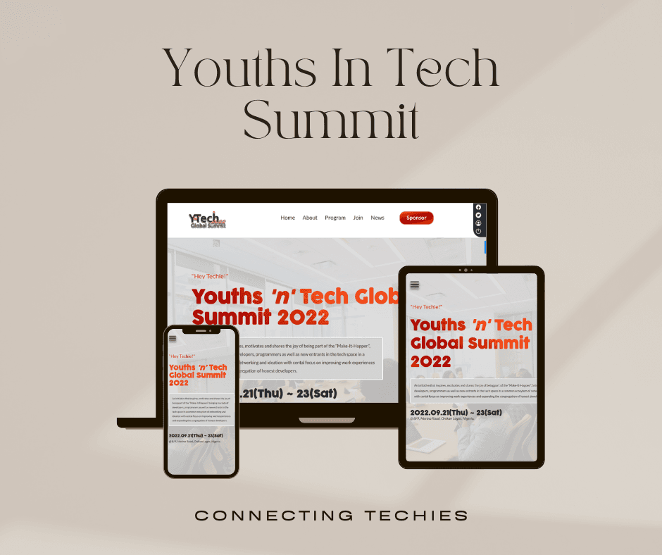 An image of the Youths-In-Tech Summit project.